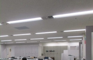 照明のLED化(JR岡山駅第1NKビル)